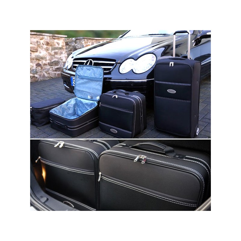 Set of luggages, taylor-made suitcases for Mercedes CLK (A209) convertible