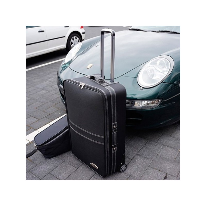 Set of luggages, taylor-made suitcases back chest for Porsche Cayman 987C