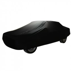 Indoor car cover for Alfa Romeo Coda Tronca convertible (Coverlux®) (black color)