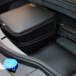 Set of luggages, taylor-made leather suitcases for Jaguar F-Type convertible