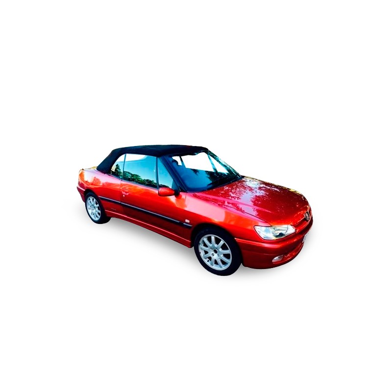 Soft top Peugeot 306 convertible in Alpaca Stayfast®
