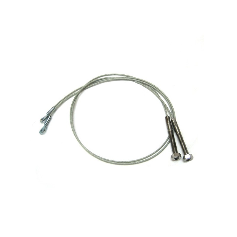 Side tension cables for Ford Mustang soft top (06/1964-1965)