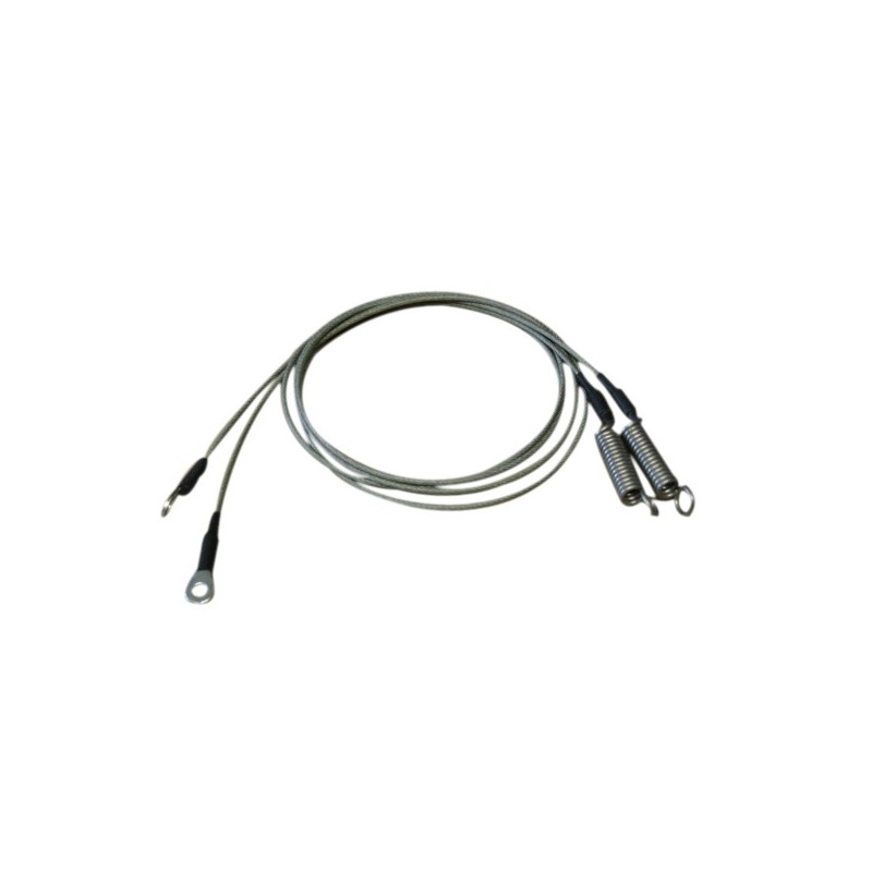 Side tension cables for Saab 900 SE soft top