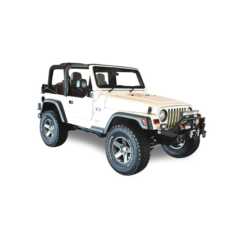 Soft top for Jeep Wrangler TJ convertible in Vinyl (2003-2006)