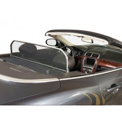 Filet saute-vent aluminium chromé (windschott) Jaguar XK/XKR