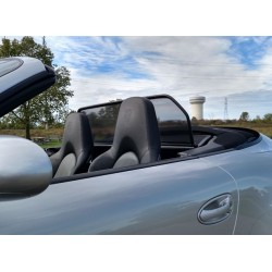 Filet saute-vent (Windschott) carbone Porsche 997 Cabriolet
