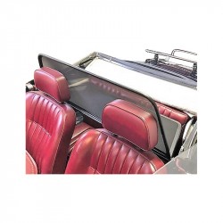 Windschott (filet saute-vent) noir Karmann Ghia cabriolet (1956-1966)
