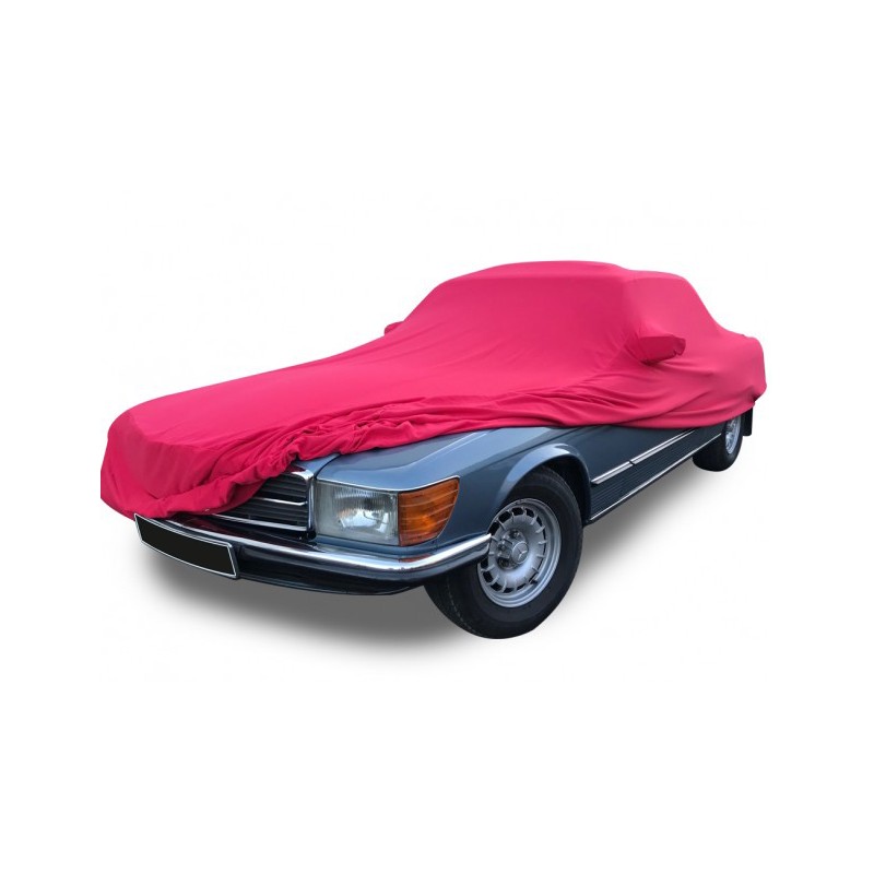 Indoor car cover tailored for Mercedes SL R107 "US" convertible (Coverlux®+)